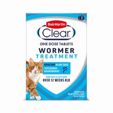 Bob Martin 2 in 1 Dewormer Tablets For Cats
